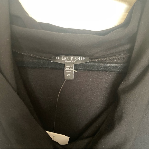 Eileen Fisher Cowl Neck Box Top - Picture 4 of 8